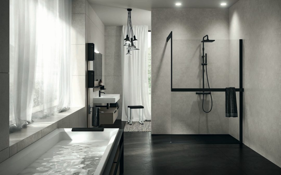 Mamparas modernas para revitalizar el baño