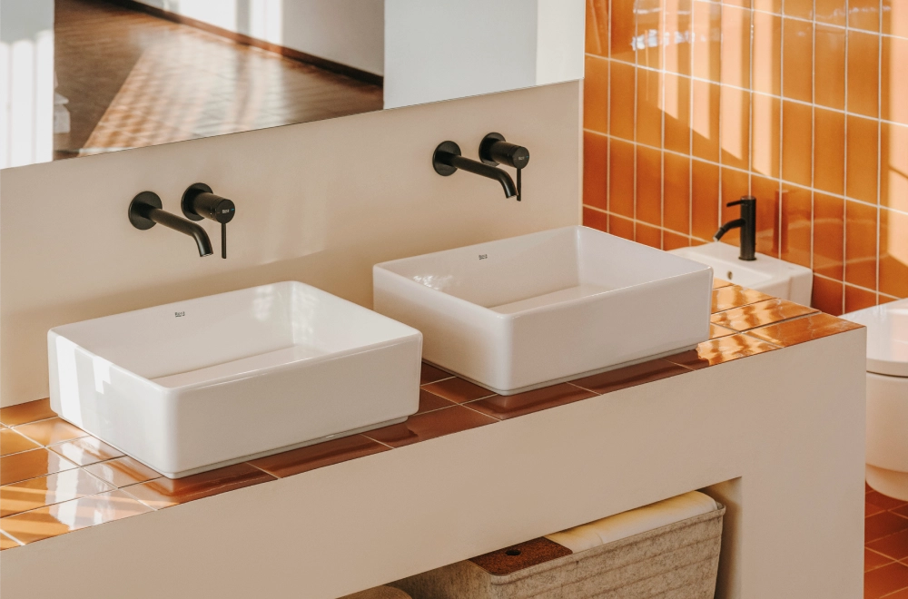 Lavabo doble: ventajas y desventajas