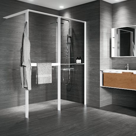 Duchas a ras de suelo: la tendencia que transforma el baño